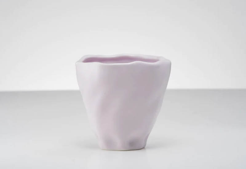 雙鴻 綻放 Blooming-粉紅瓷杯(櫻花)